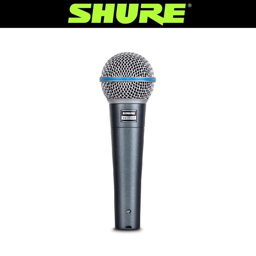 

Original SHURE BETA 58A Dynamic Microphone Wired Microphone for Vocal Karaoke Live Performance Stage Microphone Direct