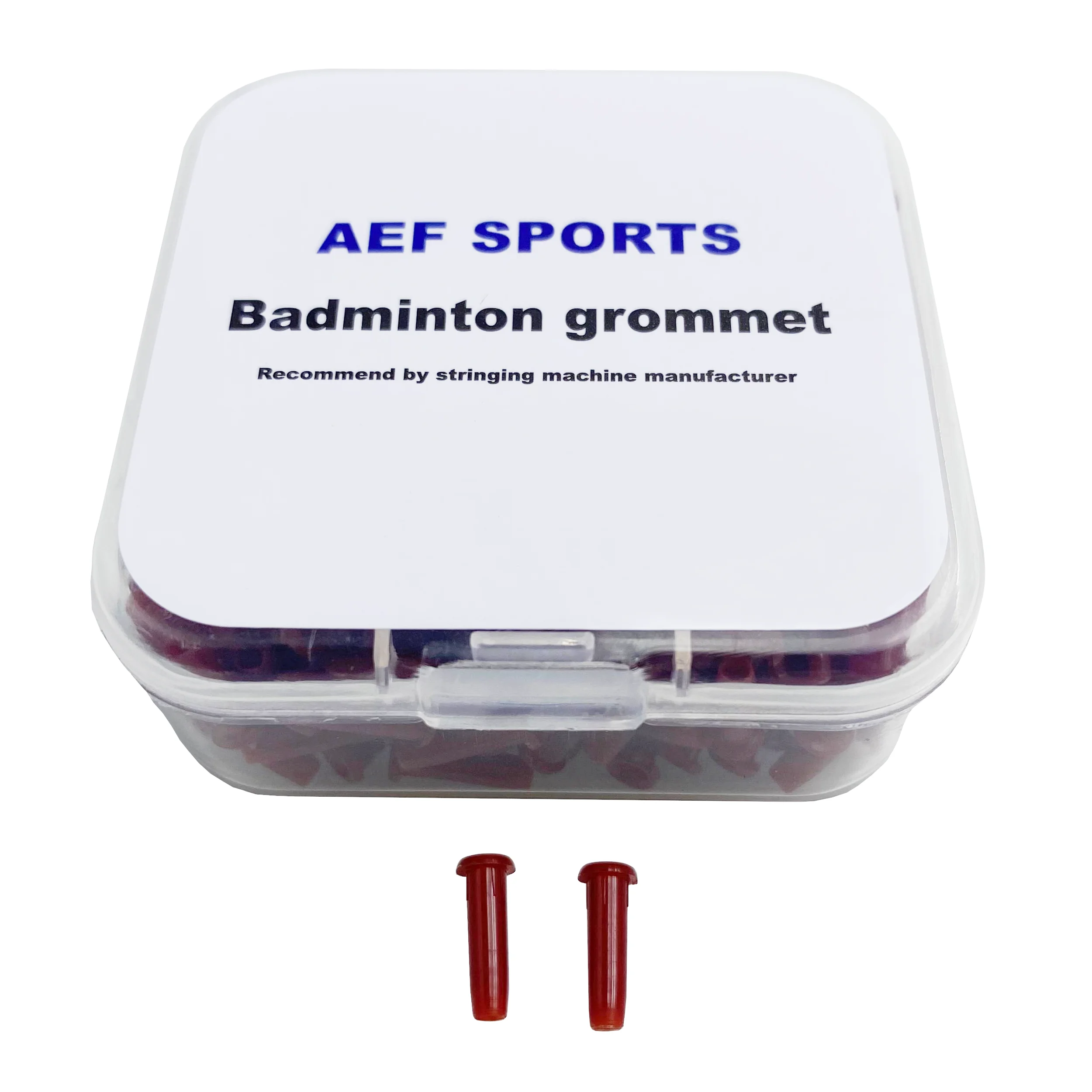 Ракетка для бадминтона AEF с одним отверстием и двумя отверстиями люверсы