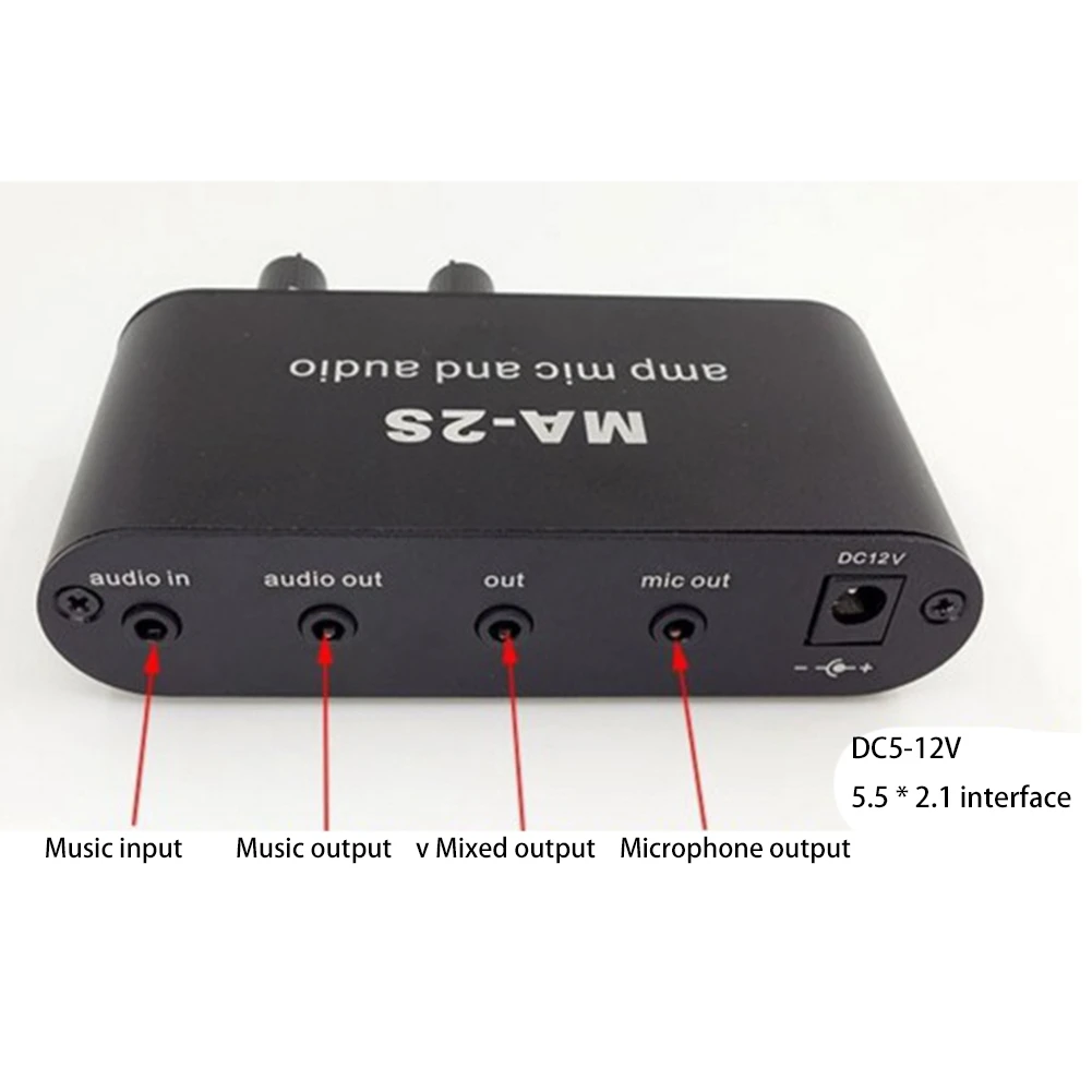 3 5 мм конденсаторный микрофонный усилитель для наушников музыкальный аудио