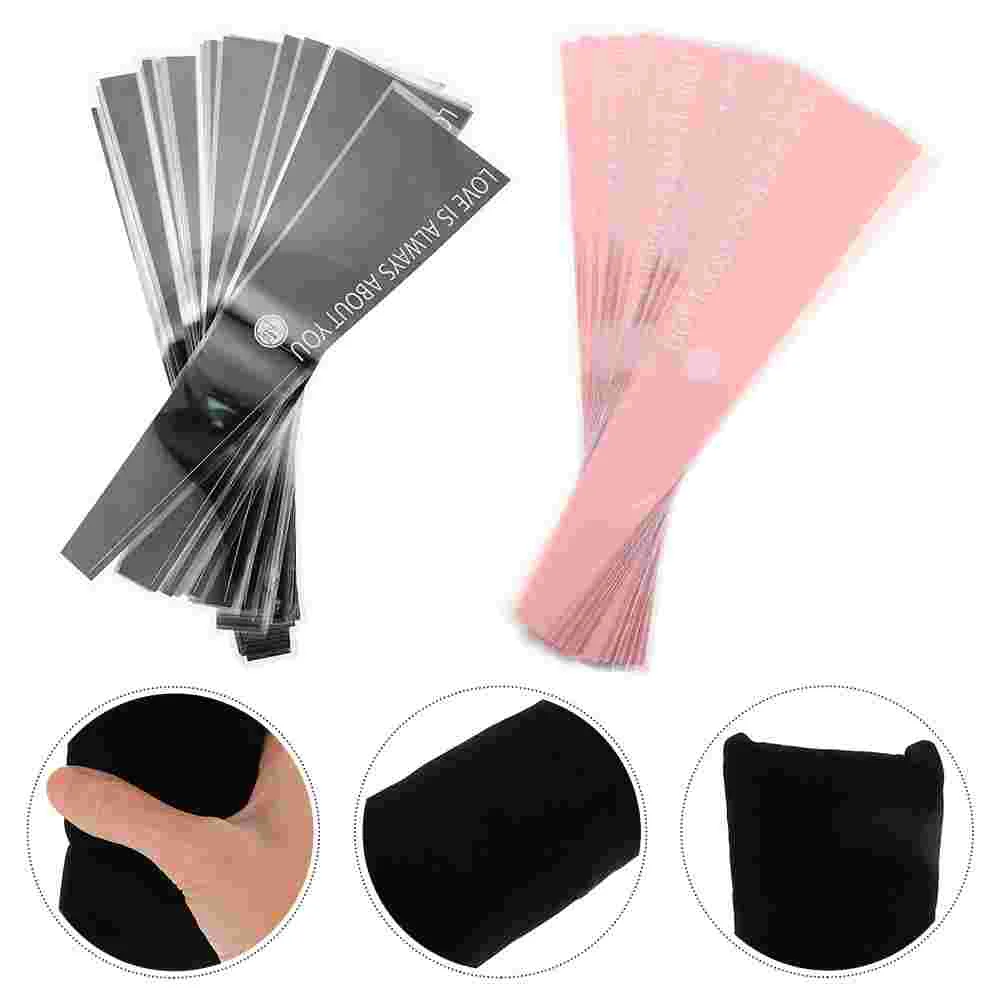 

100Pcs Transparent Packaging Bags Flower Packing Sleeves Flower Bouquet Packing Covers