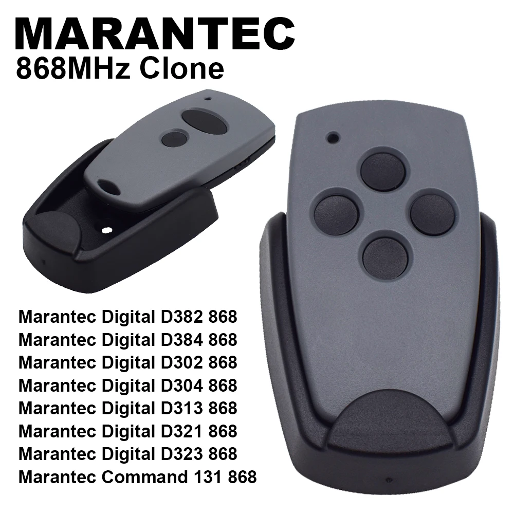 Marantec дубликатор для планшетов D302 D304 D382 D384 D313 321 131 868 3 MHz 433 92 mhz дистанционное