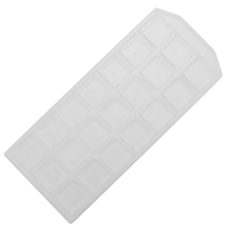 1PC Summer 21Grid Ice Cube Pudding Maker Mold Refrigerator Ice Mould Tray Tool Soft Plastic Bar Kitchen Tools Gadgets