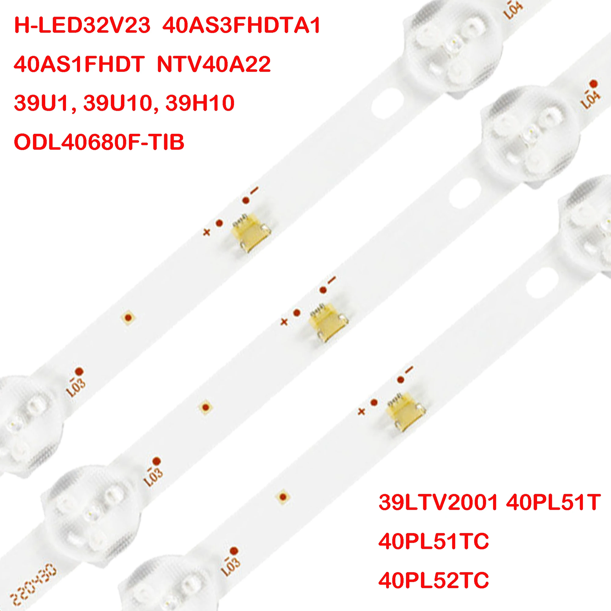Фото Светодиодная лента подсветки для S40D48A S40D42T2 SN039DLD12AT071-S2 SN039LD12AT071 SN40LED013-G/0202 SN040LED013-G/0202 №4