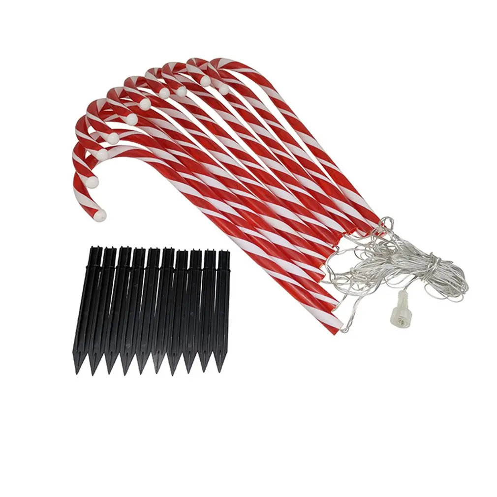 

10 шт./упаковка, водонепроницаемые рождественские тростники, 8 режимов