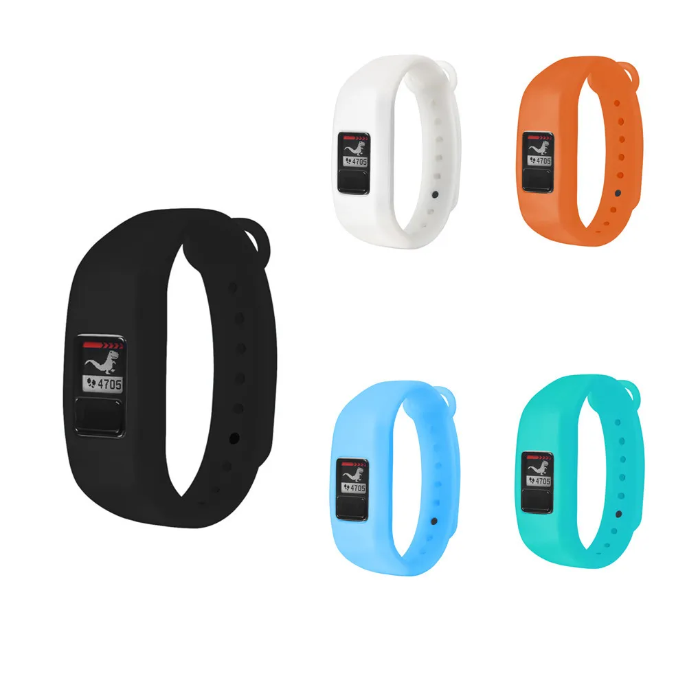 

Мягкий силиконовый сменный спортивный Wirst ремешок для часов, ремешок для Garmin anti, детский браслет