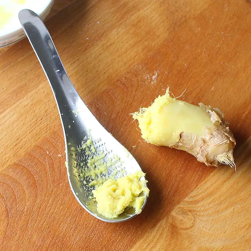 

Stainless Steel Lemon Zester Mixer Ginger Grater Garlic Grinding Tools Cheese Grater Mixing Spoon