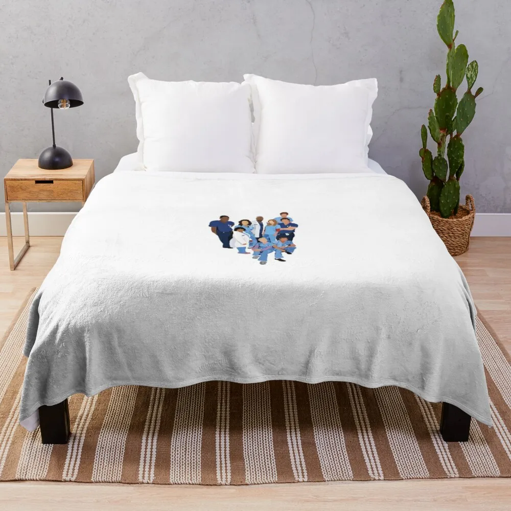 

the og team Throw Blanket Blanket For Giant Sofa Flannel Blanket