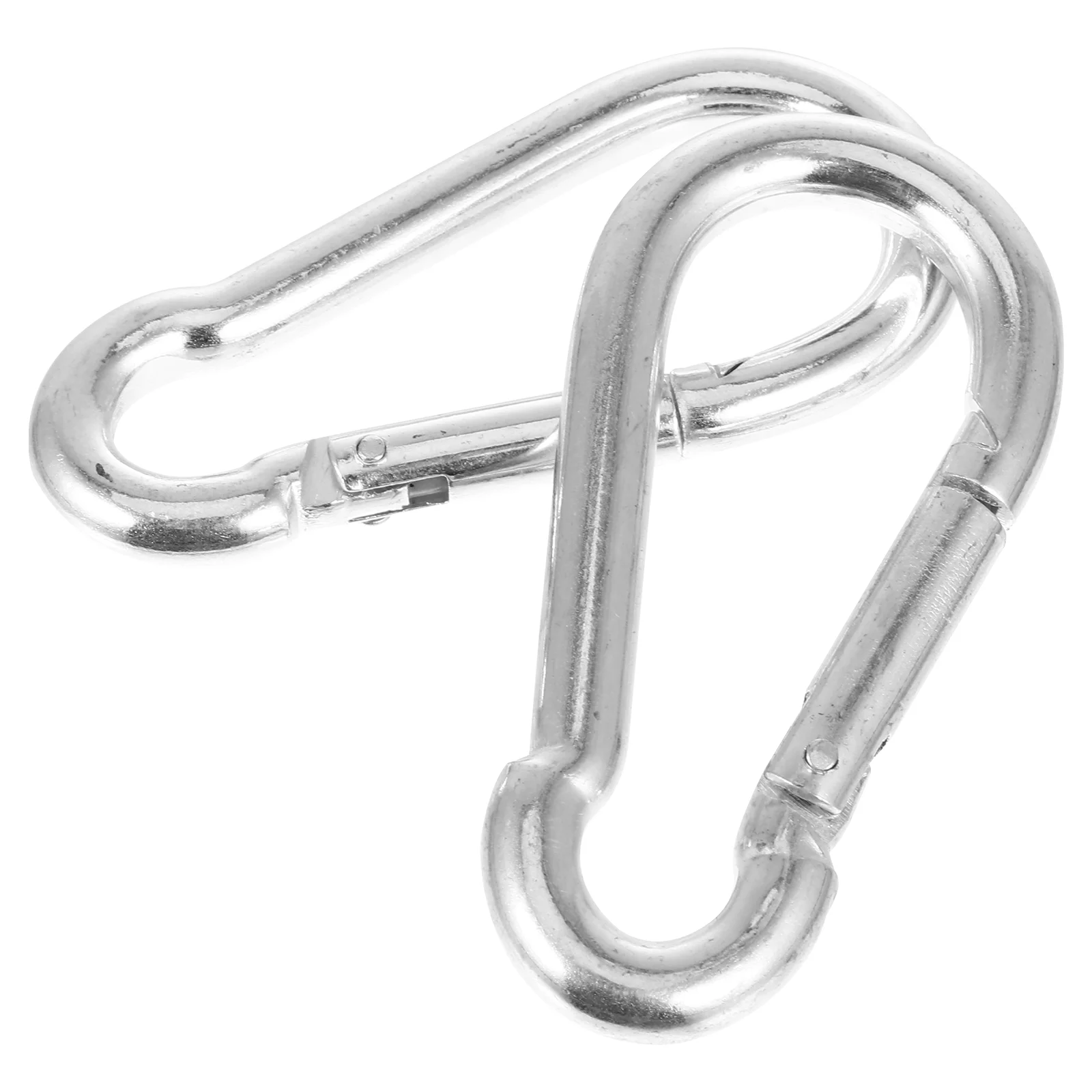 

Buckle Carabinerbearing Gym Steel Sturdy Indoor Connection Fitness Hook Clips Accessory Safety Bar Duty Heavy Connector Rod