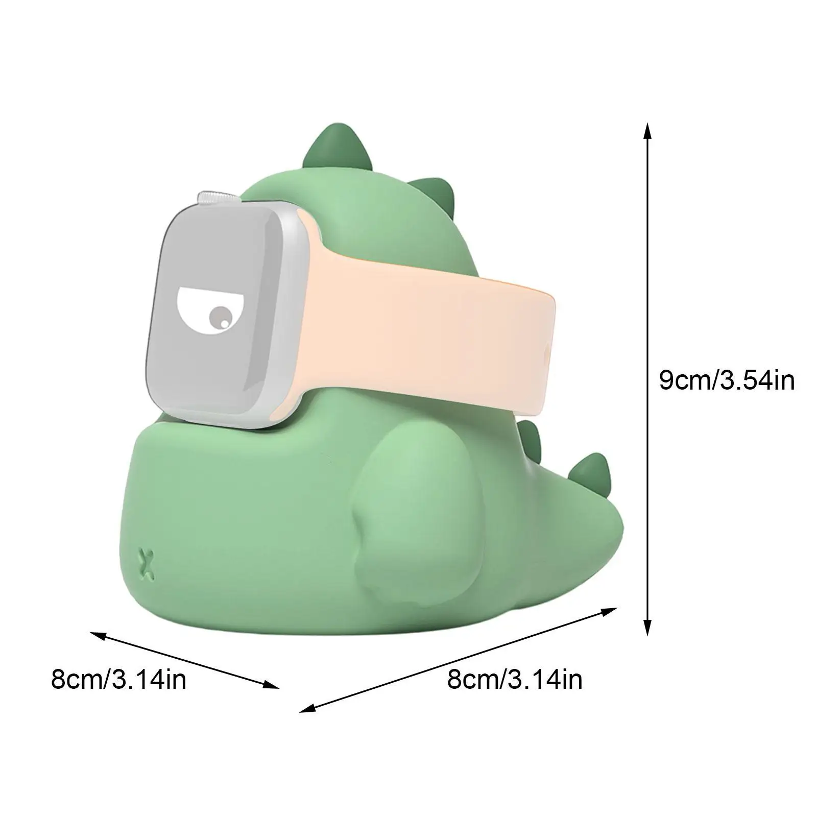 Dinosaur Silicone Charger Stand Holder Station Dock for Apple watch for iwatch Storage Accessories