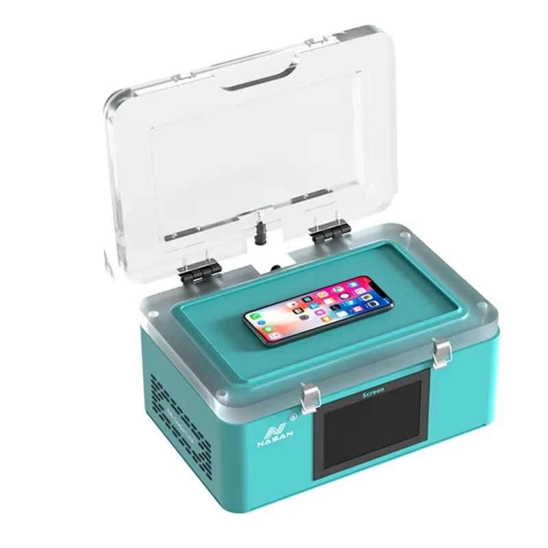 NA-SUPA LITE Mini LCD Laminate Machine For Flat Curved Screen Repair Air Bag Lamination No Compressor Required