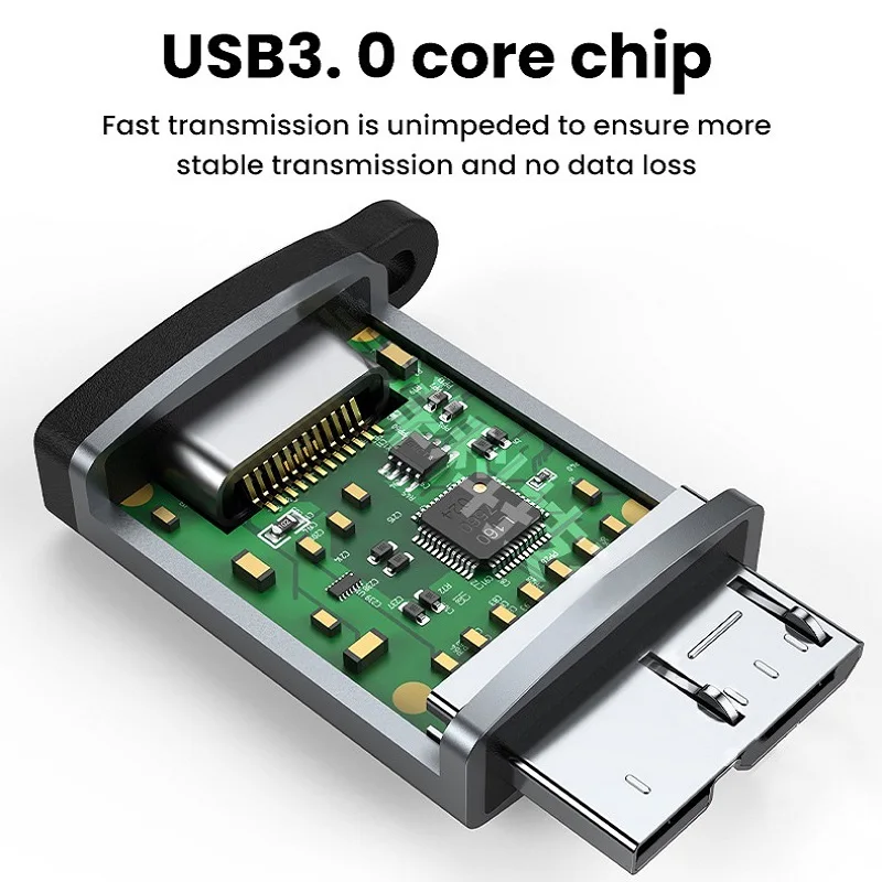 Адаптер OTG с портом USB 3 0 Type-C и разъемом Micro |