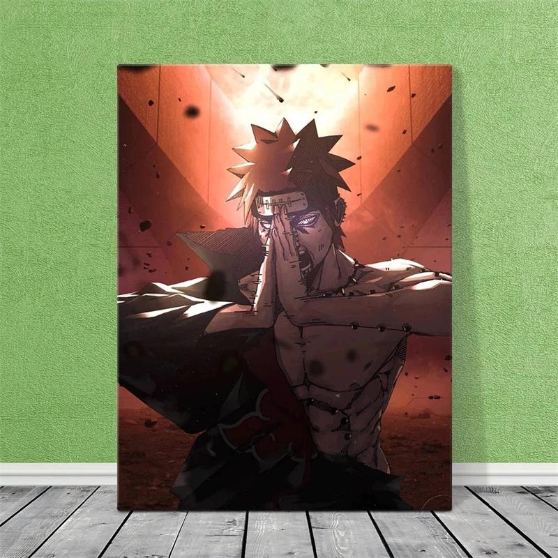 Аниме постер Наруто Nagato Yahiko холст живопись роспись Постер настенная современное