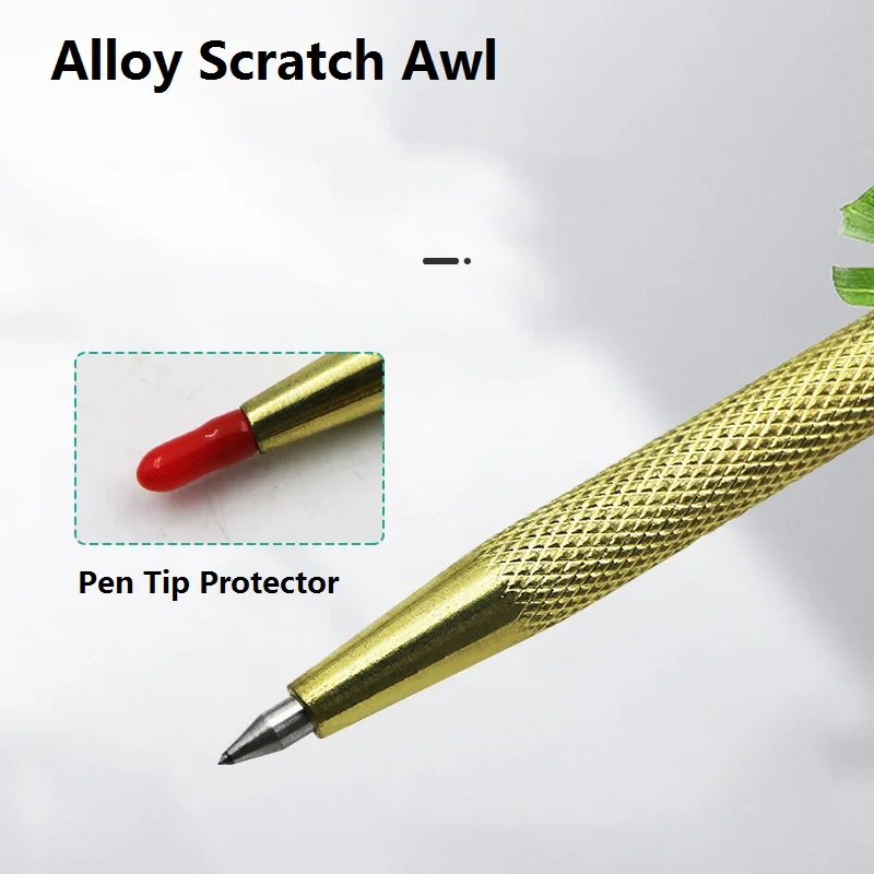 Игла для нарезки шила из легированной стали твердая заостренная форма ручки