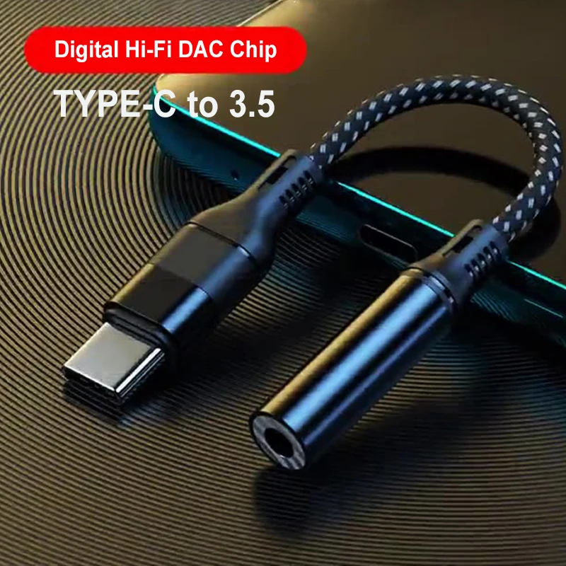 Адаптер для наушников с разъемом Usb C 3 5 мм Type ЦАП усилитель AUX конвертер Oneplus 10 Pro 9rt