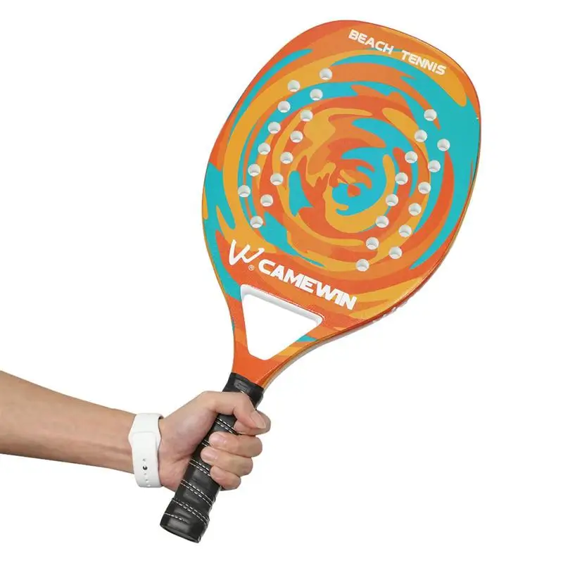 

Beach Paddle Carbon Kids Paddle Tennis Racket EVA Foam Beach Sports Culture Tennis Racket For Sand Gift Racquet Paddle Tools