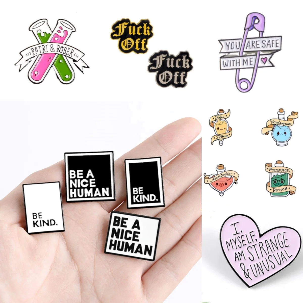 

Женская эмалированная пробирка с надписью в виде сердца