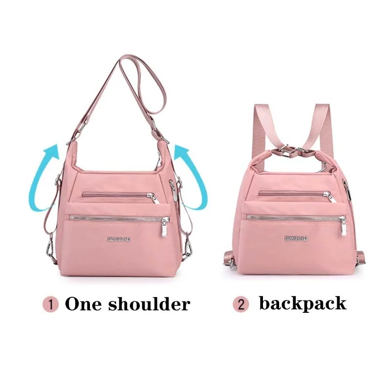 

Модная женская сумка, нейлоновая сумка на плечо, сумки через плечо с несколькими карманами, сумка-мессенджер, женские модные регулируемые сумки