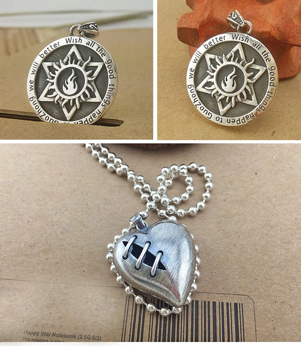 Customized Silver Ring 925 Sterling Silver Couple Competition Champion and Runner up DIY Hand Carved Original Pendant Silver Jew