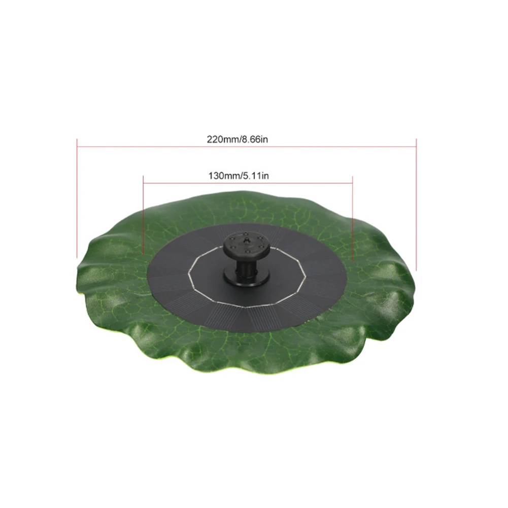 

Spool Solar Fountain 0.2m³/h ABS Black Fountain Solar Fountain Floating