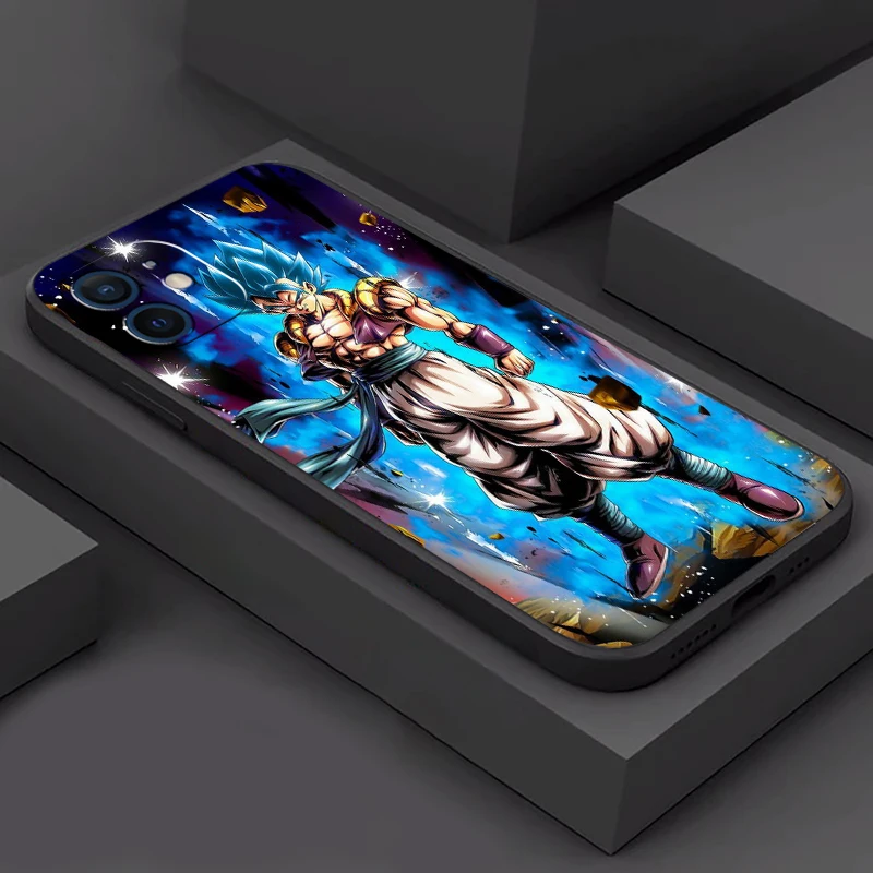 dragon ball anime phone case for funda iphone 11 13 pro max 12 mini x xr xs 6 6s 7 8 plus etui liquid silicon celular back free global shipping