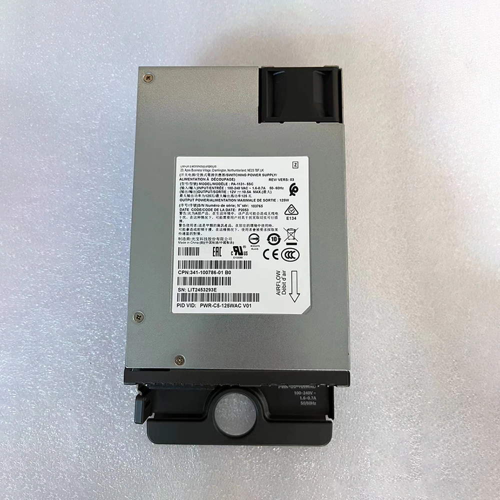 341- 100786 -01 для модуля питания переключателя 9200 PWR-C5-125WAC