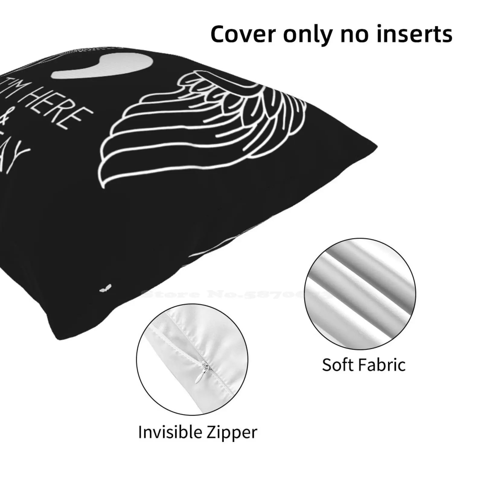 Наволочка Wynonna Earp Waverly Provost Халкли я здесь и остаюсь