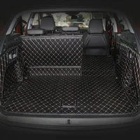 Car trunk mats for peugeot 3008 leather car trunk mat 2019 2020 cargo liner accessories rug carpet boot luggage