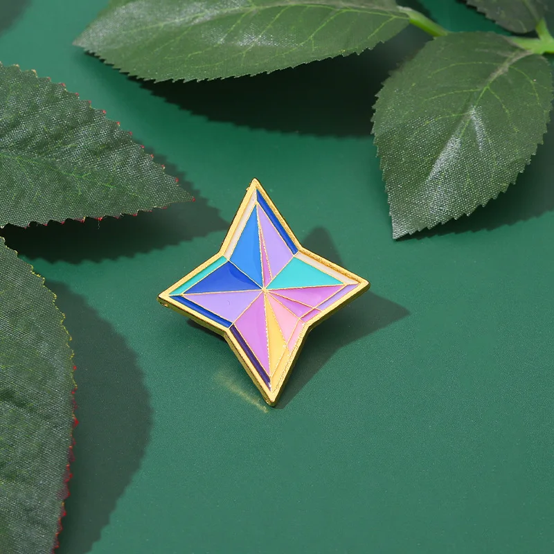 

Primogems Enamel Pins Custom Genshin Impact Prop Material Brooches Lapel Badges Game Jewelry Gift for Kids Friends