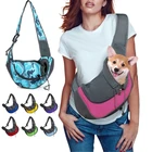 Pet Puppy Carrier SL походная сумка через плечо для собак из сетчатой ткани Оксфорд удобная сумка-тоут