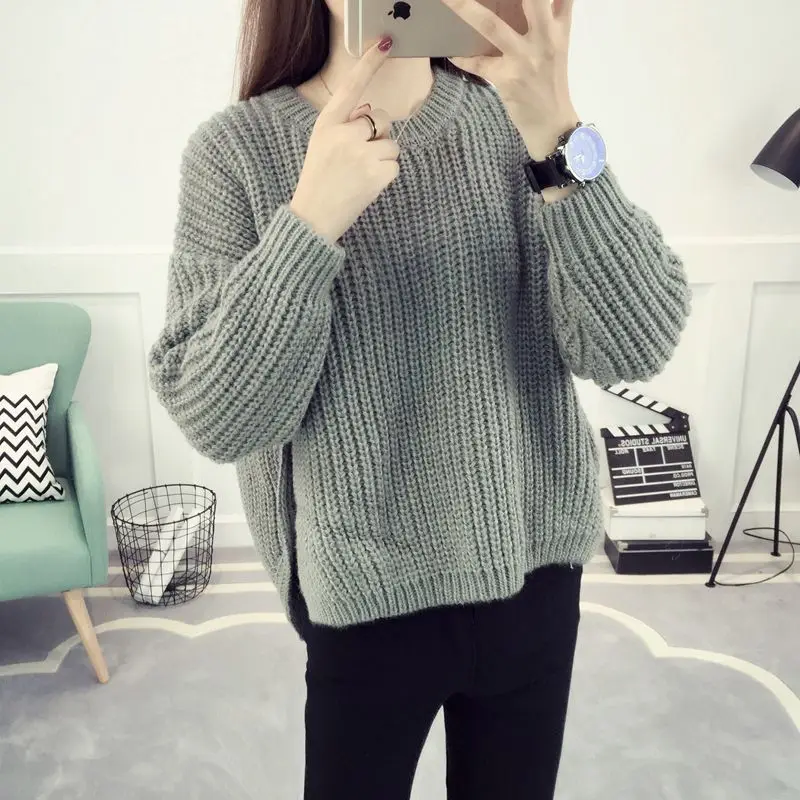 

2022 new pullover sweater for women Black