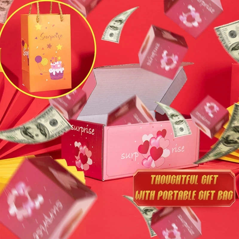 

Gift Box Creating The Most Surprising Gift Surprise Bounce Box Creative Bounce Box DIY Folding Paper Box