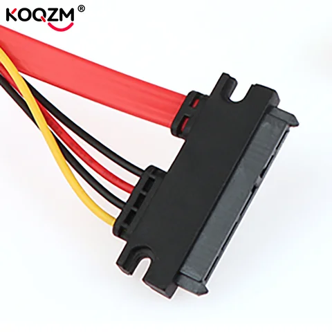 KOQZM Кабель питания данных SATA 3.0 4-pin - SATA 22-pin