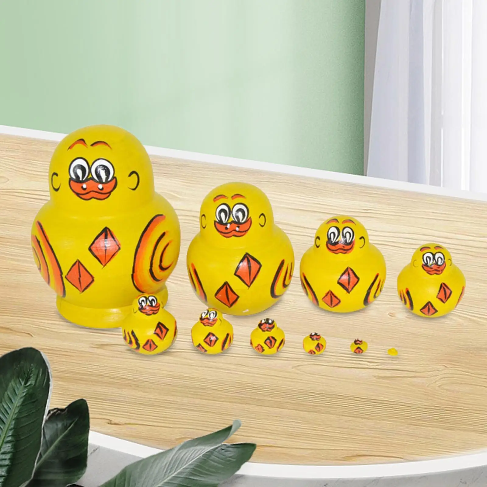 Kids Playset Traditional Matryoshka Crafts For Tabletop Living Room Home Bedroom Holiday Gifts