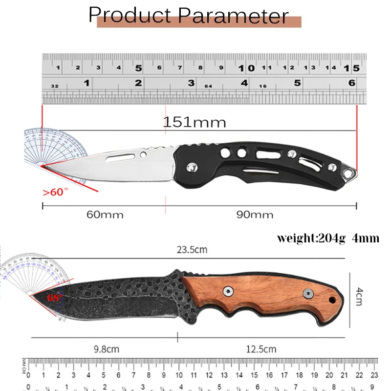 Кухонный нож из нержавеющей стали резец для мяса барбекю