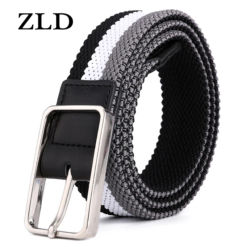 Новинка дышащий и плотный гипоаллергенный ремень ZLD с пряжкой язычком мужской