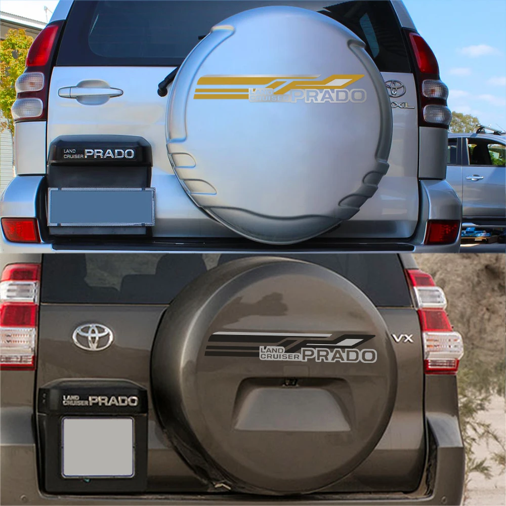 Для Toyota Land Cruiser Prado автомобильные запасные шины декоративные наклейки