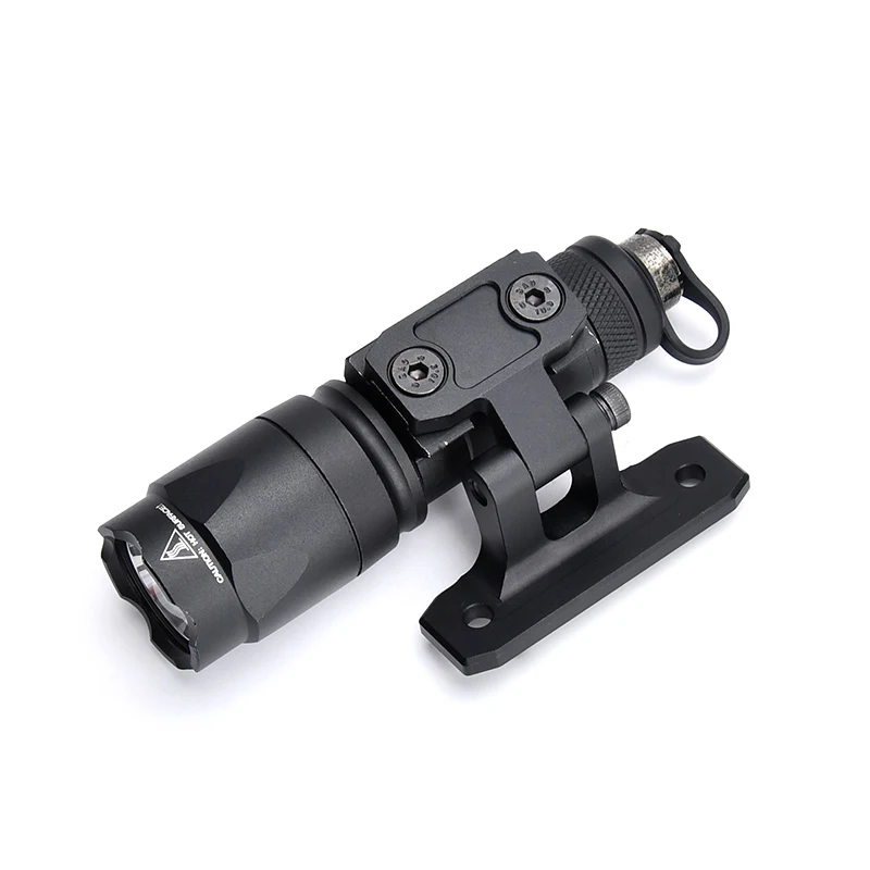 Фото Тактический фонарь Surefire M300 M600 с двойным переключателем AXON, боковое крепление, совместимость с Picatinny M-Lok KEYMOD №3
