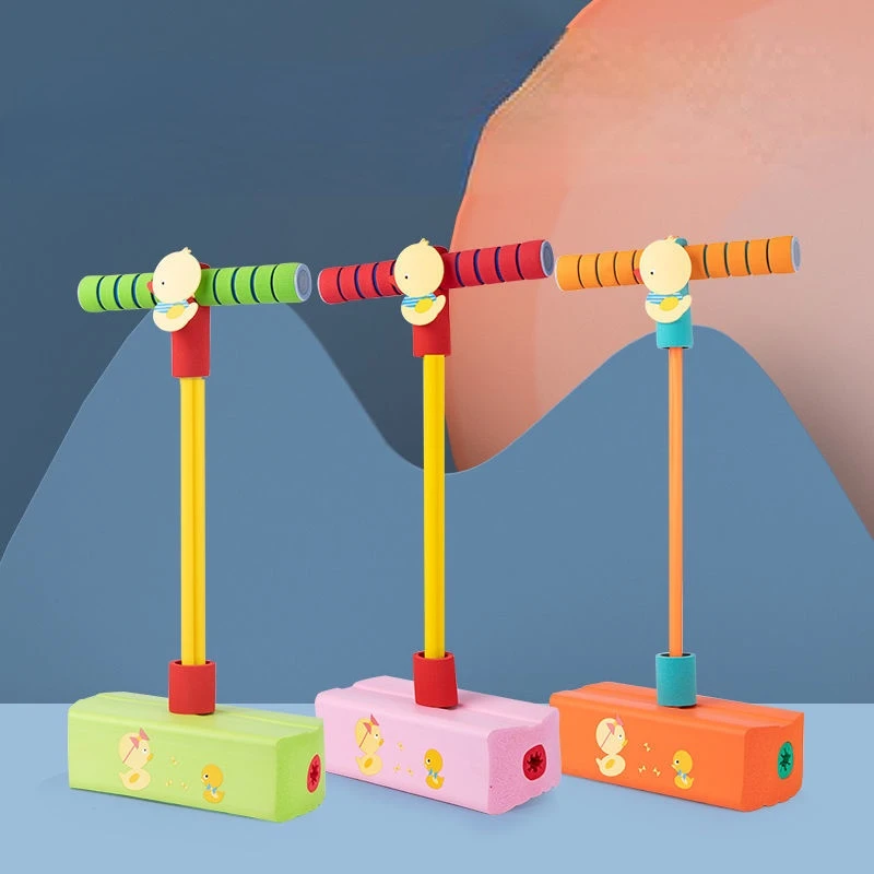 

Foam Pogo Stick Jumper for Kids Indoor Outdoor Fun Sports Fitness Toddler Boys Girls Children Games Sensory Toys