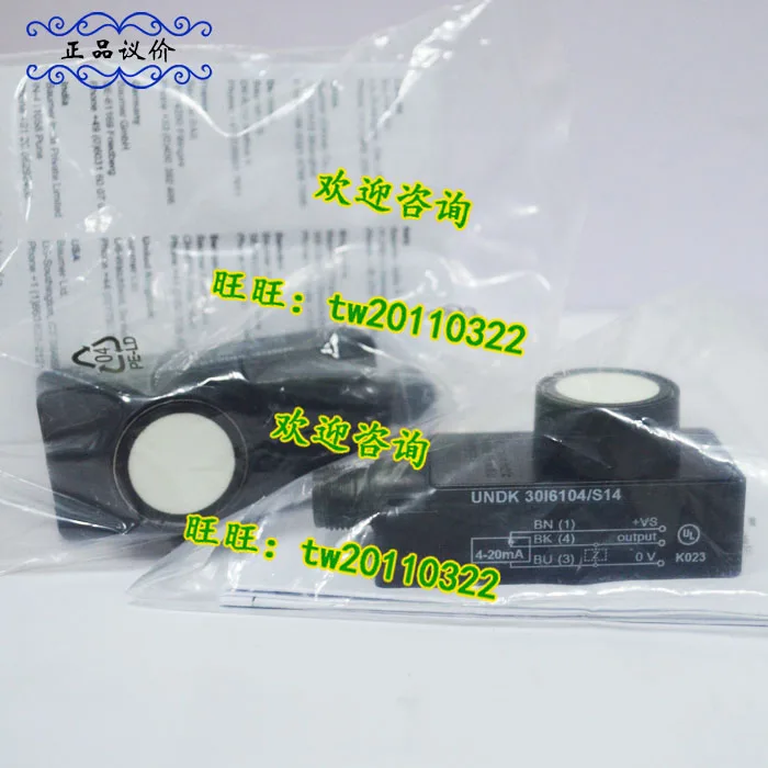 [Физическое фото] ультразвуковой датчик сварки боумера UNDK 30I6104 S14