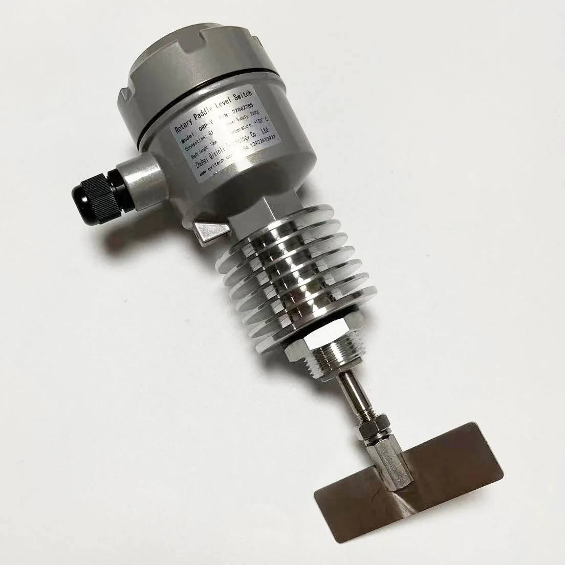 

Rotary Paddle Level Switch high temperature de nivel powder solid silo bin detect sensor position alarm alert device