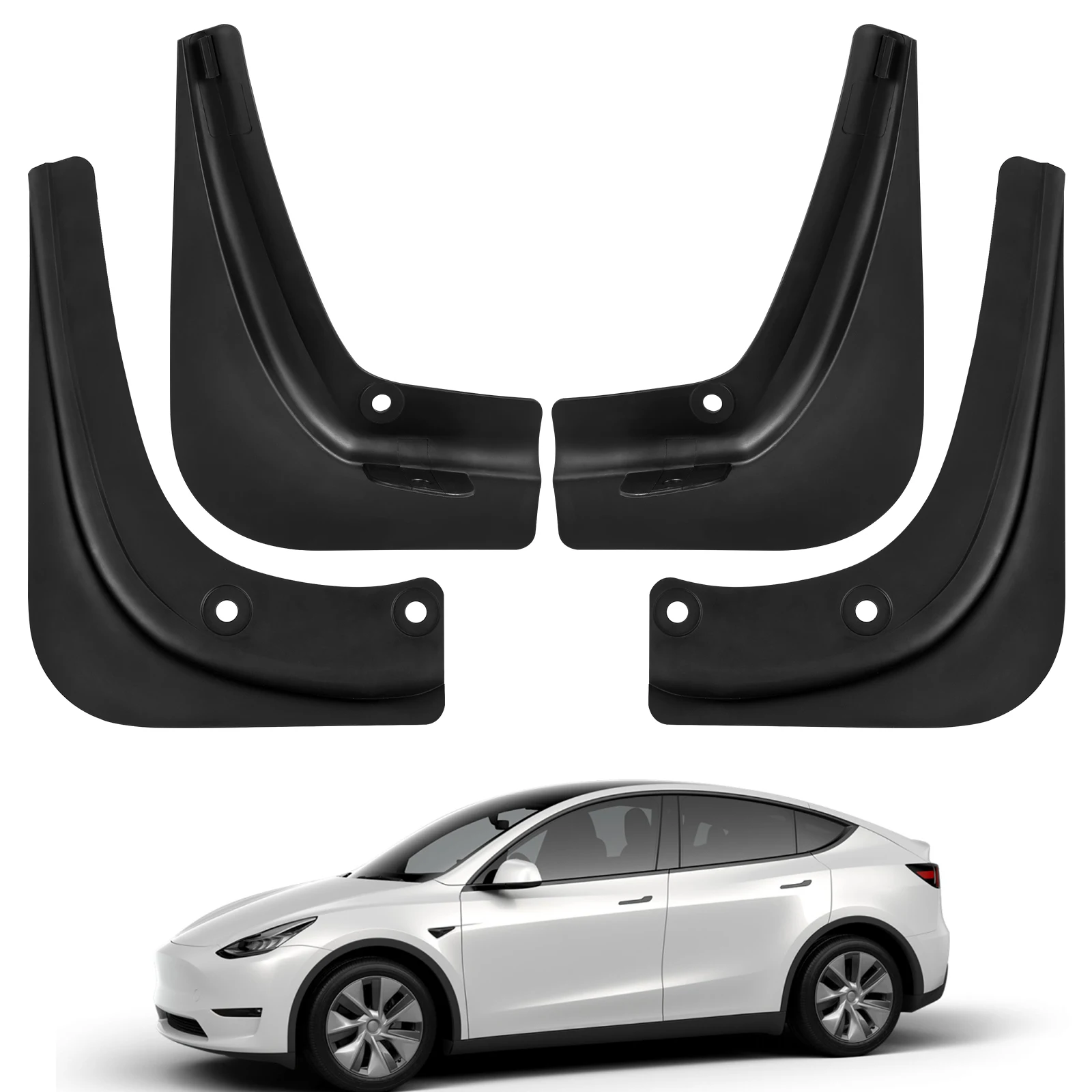 

4 шт., Автомобильные Брызговики Tesla Model 3