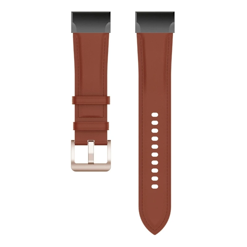 

Stretchy Leather Watch Bands for Fenix 7/Fenix 7X 2 22mm 26mm Wristband E8BE