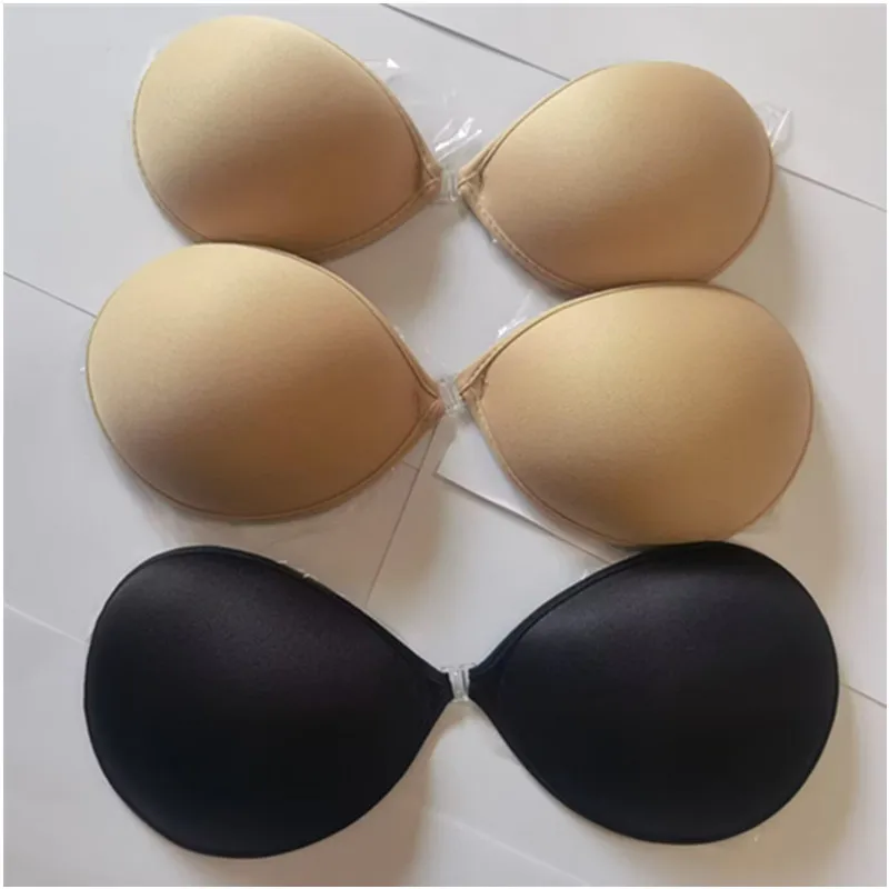 Women's Backless Adhesive Bra Strapless Push Up Bra Invisible Bra for Evening Dresses