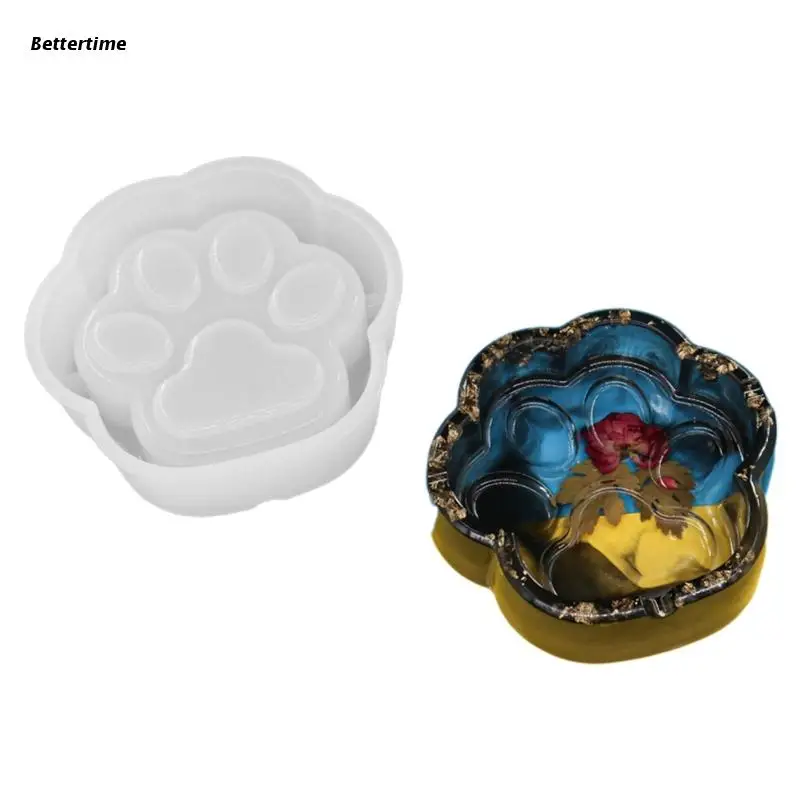 

B36D Silicone Mold Used for Epoxy Resin Molds Resin Casting Craft Claw Ashtry