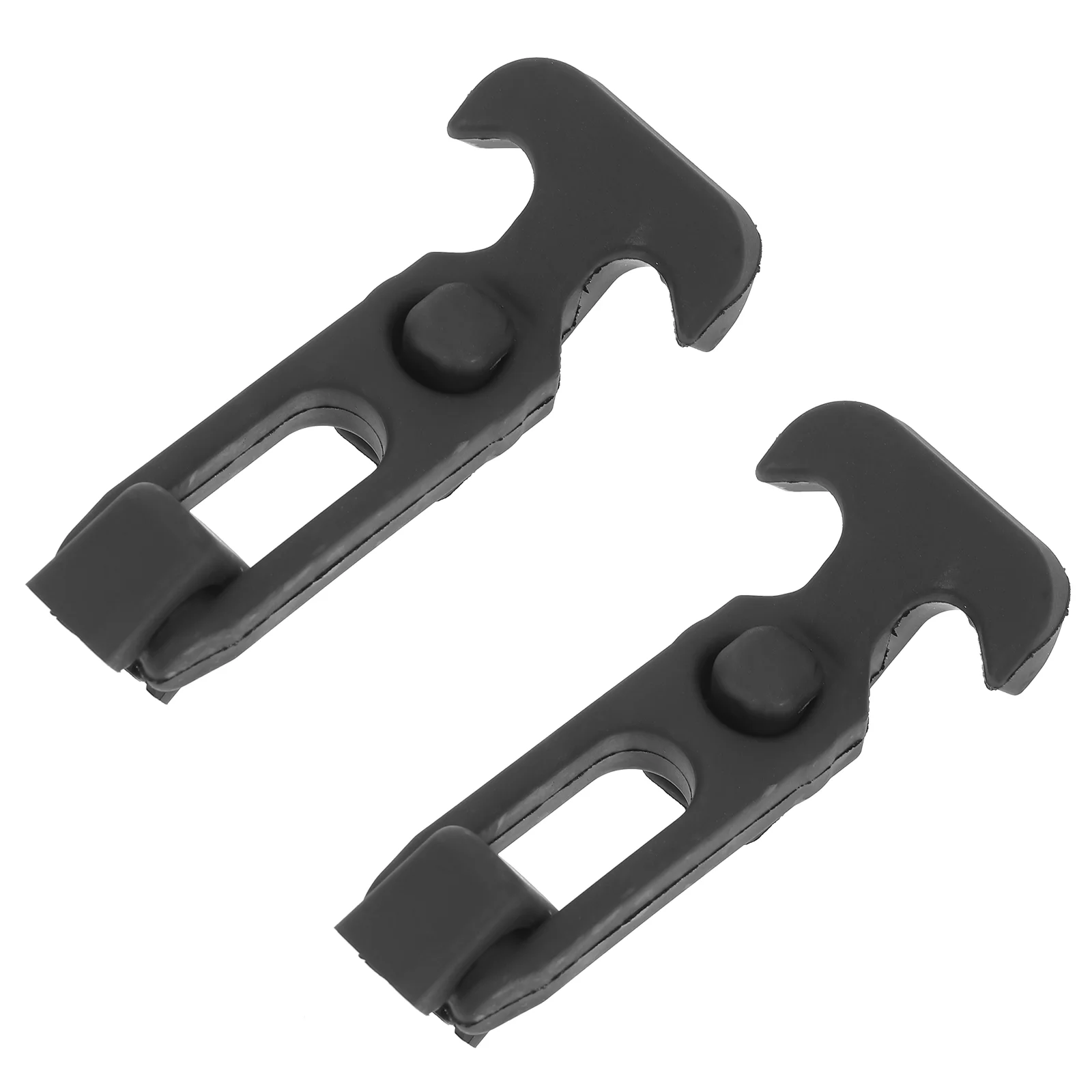 

2 Pcs Toolbox Buckle Flexible Draw Latch Rubber T-Handle Hasp for Toolbox Cooler