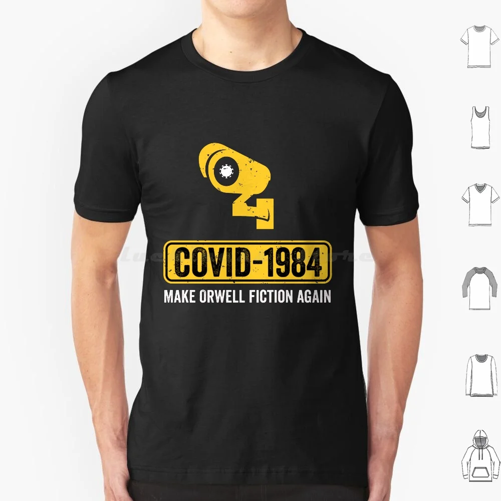 

Make Orwell Fiction Again T Shirt Men Women Kids 6xl 1984 Orwell 1984 19 George Orwell Big Brother Dystopia Plandemic Theory