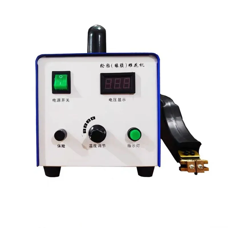 350 Вт цифровая шина для резьбы автомобильная резиновая машина резки резины