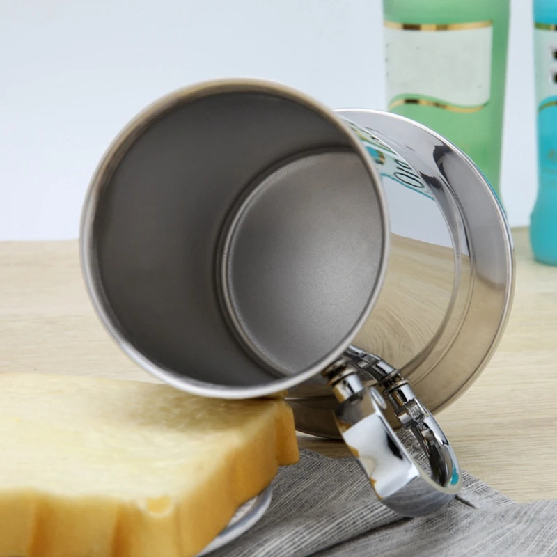 Кружки с двойными стенками для пива и молока Tankard Stein ручкой кофейная чашка
