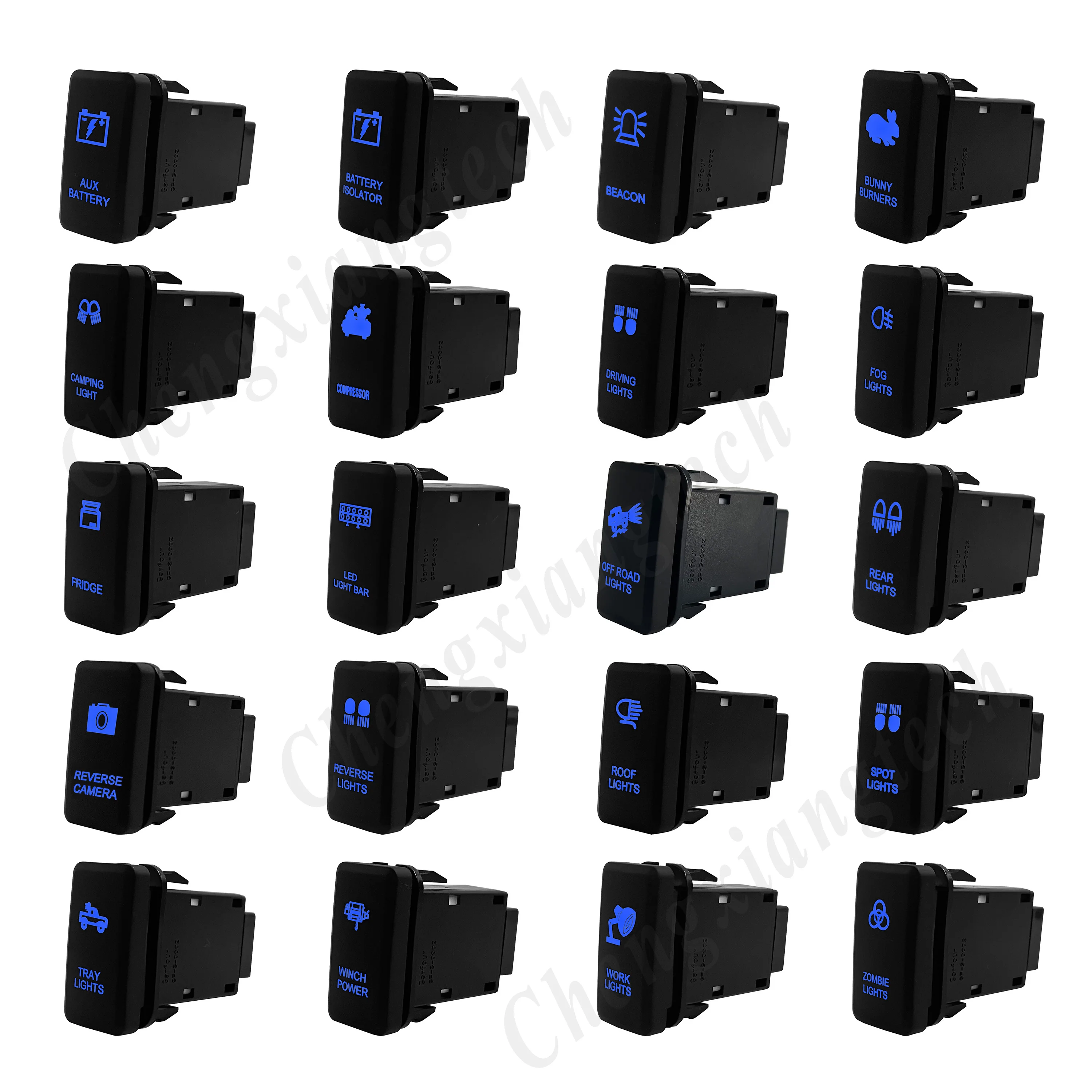 

1 шт. 12 В оранжевая светильник световая панель с кнопочным переключателем для Toyota Landcruiser Hilux FJ Cruiser Tacoma Fortuner 4runner OEM Замена