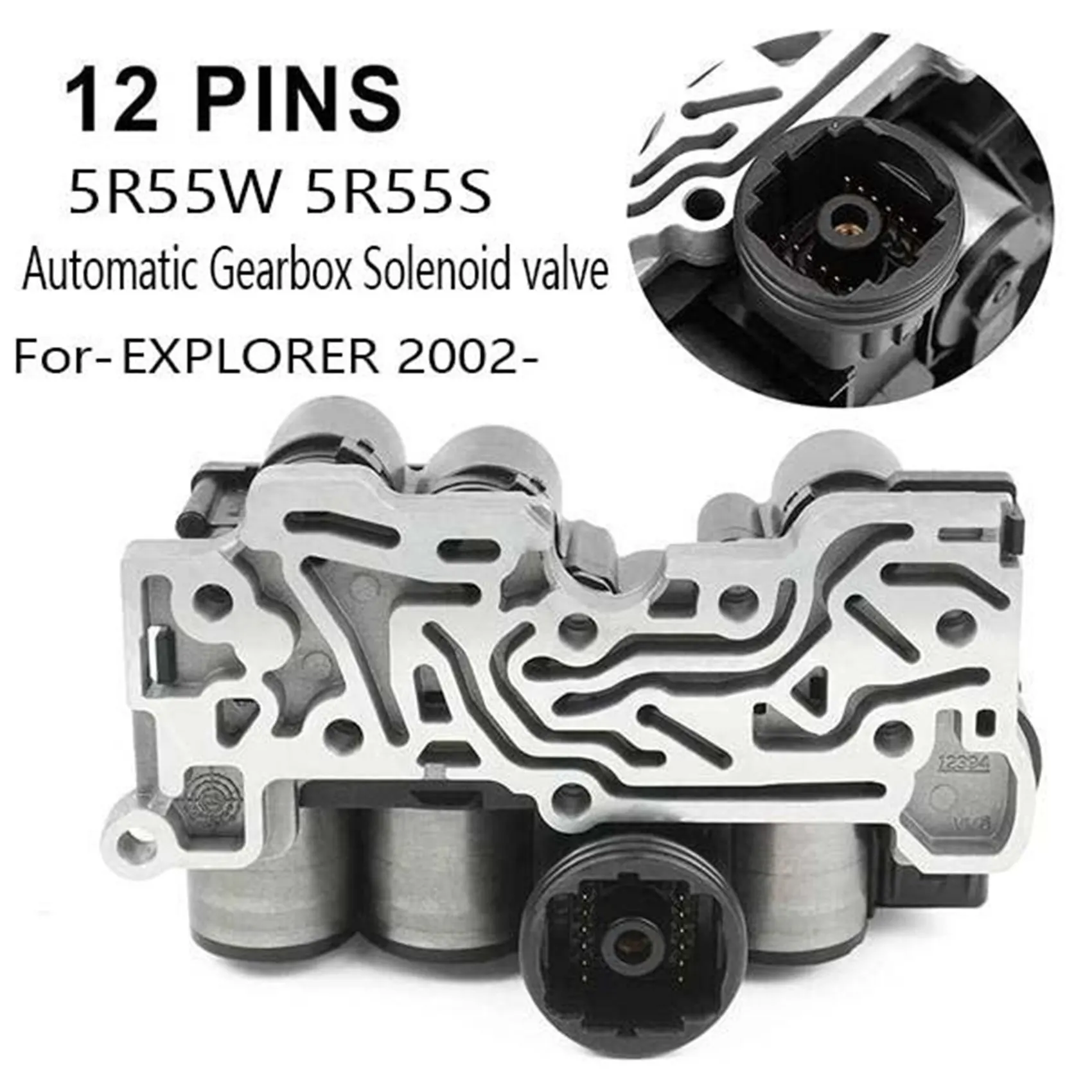 

5R55W 5R55S Automatic Gearbox Solenoid Valve Transmission Valve Body for-Ford EXPLORER 2002-